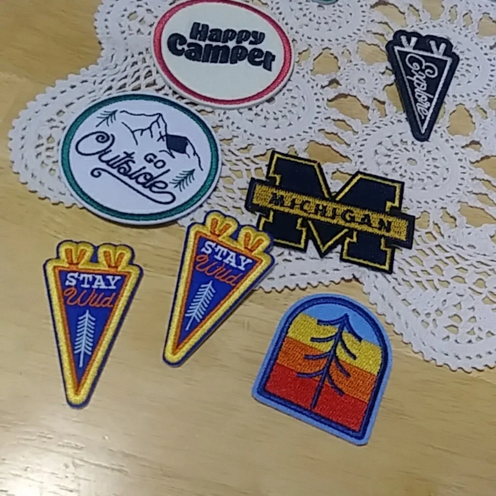 Patches bundle, sew-on or iron-on patches